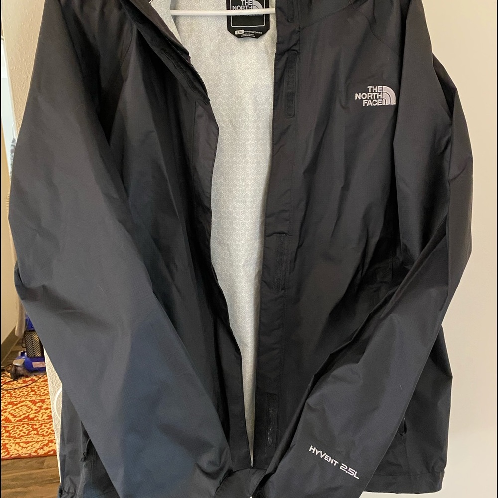 North face rain jacket